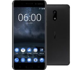 Nokia 6 SS matt fekete