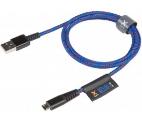 Xtorm Solid Blue Micro USB 1m
