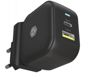 RAIDSONIC Icy Box 2-port wall charger with USB Pow