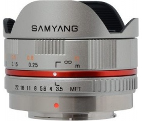 Samyang 7.5mm f/3.5 IF MC Aspheric m4/3 ezüst