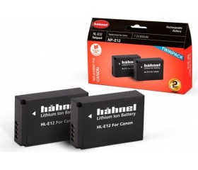 Hahnel HL-E12 Twin Pack (Canon LP-E12 850mAh)