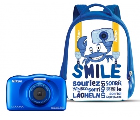 Nikon Coolpix W150 Kék + Hátizsák Kit