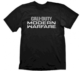 Call of Duty Modern Warfare póló "Logo" fekete XL