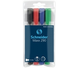 Schneider Tábla- és flipchart marker készlet 4szín