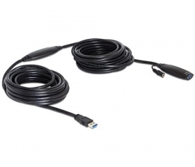 Delock USB 3.0 aktív hosszabbító kábel 10m