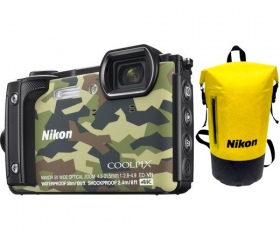 Nikon COOLPIX W300 Holiday Kit terepszínű
