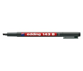 Edding marker, OHP,1 mm, "143 B",fekete