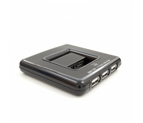 Ewent USB2.0 Hub mini 7 port shiny black