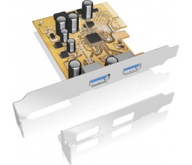 RaidSonic Icy Box IB-U31-02 2 db USB 3.1 Gen2 port