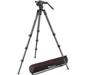 Manfrotto Nitrotech 608 videofej + 536 magas CF