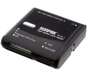 Sunpak 72-in-1 memória- és SIM kártyaolvasó