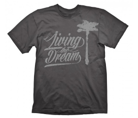 Dead Island 2 "Living the Dream" Szürke XL