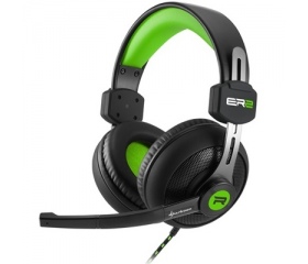 SHARKOON Rush ER2 headset zöld-fekete