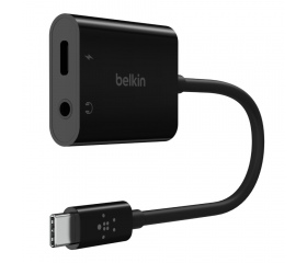 Belkin RockStar 3.5mm Audio + USB-C Töltő adapter