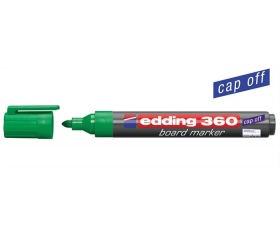 Edding Tábla- és flipchart marker, 1,5-3 mm, zöld