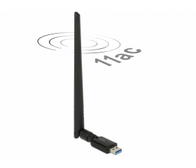 Delock USB3.0 kétsávos WLAN Stick antennával