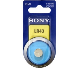 Sony LR43 gombelem
