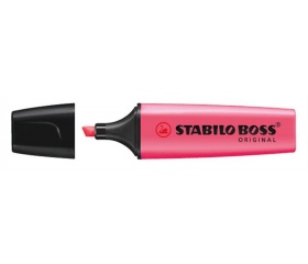 Stabilo Szövegkiemelő, 2-5 mm, "Boss", rózsaszín