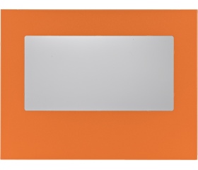 BitFenix Prodigy ablakos oldalpanel narancs