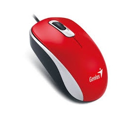 Genius Mouse DX-110 USB Piros-Fekete