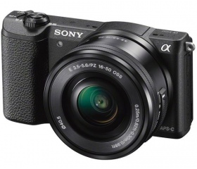 Sony Alpha 5100 fekete + 16-50mm