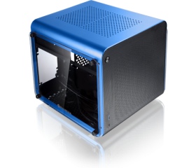 Raijintek METIS EVO Mini-ITX - edzett üveg kék