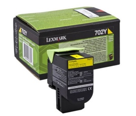 Lexmark 702C visszavételi program sárga
