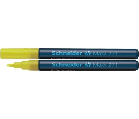 Schneider Lakkmarker, 1-2 mm, "Maxx 271", sárga
