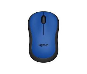 Logitech Mouse M220 Silent Blue