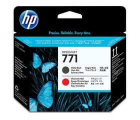 HP 771 matt fekete/krómvörös nyomtatófej