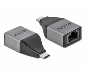 DELOCK USB Type-C - Gigabit LAN Adapter