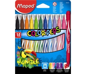 Maped Filctoll Color`Peps Jungle", 12 szín