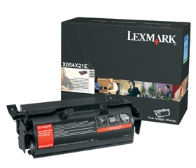 Lexmark X654X31E fekete toner