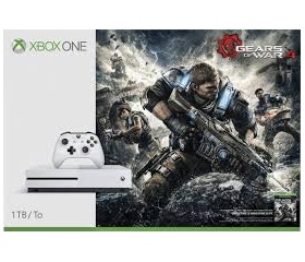 Xbox One S 1TB + Gears Of War 4 Fehér