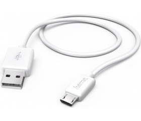 Hama USB 2.0 A / micro-B 1,5m fehér