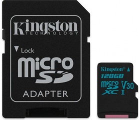 Kingston Canvas Go! microSDXC 128GB + adap.