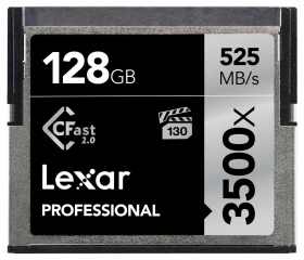 Lexar CFast Pro 128GB 3500x