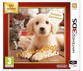 3DS Nintendogs+Cats-Golden Retr&New Friends Select
