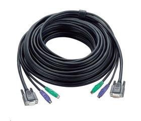 ATEN CONSOLE kábel hosszabbító PS/2 10m