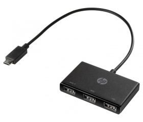 HP USB-C - 3x USB-A Hub