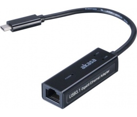 Akasa USB Type-C > Gigabit Ethernet
