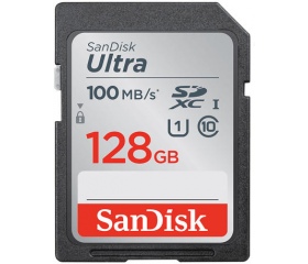 Sandisk Ultra SDXC 128GB 100MB/s CL10 UHS-I