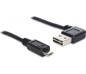 Delock EASY-USB 2.0-A apa 90° > microUSB 0,5m