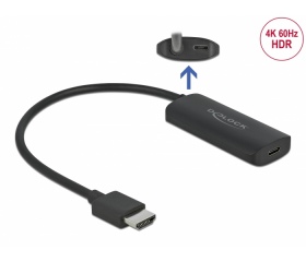 Delock HDMI - USB-C (DP alt mode) átalakító