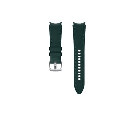 Samsung Galaxy Watch4 bőrszíj 20mm M/L zöld