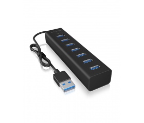 Icy Box 7-Port USB 3.0 Type-A Hub