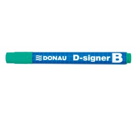 Donau Táblamarker, 2-4 mm, "D-signer B", zöld