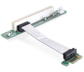 Delock PCI Express 1x > 1 x PCI 9cm