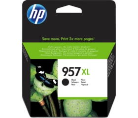 HP 957XL nagy kapacitású fekete