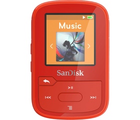 SanDisk Clip Sport Plus 16GB piros